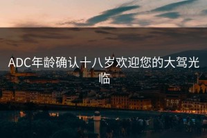 ADC年龄确认十八岁欢迎您的大驾光临