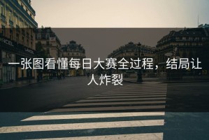 一张图看懂每日大赛全过程，结局让人炸裂